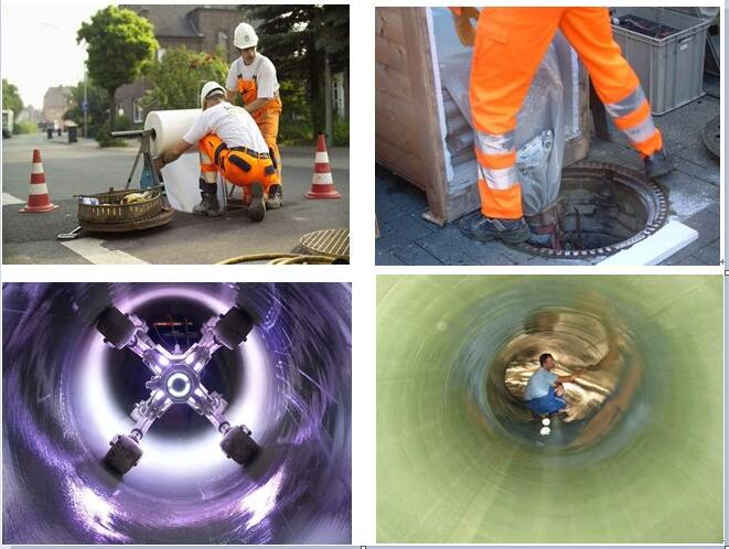 十月田镇管道光固化修复